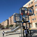 Alumnos de Aula Abierta en su salida al entorno.